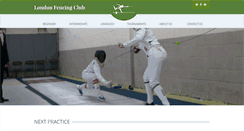 Desktop Screenshot of londonfencing.ca