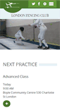 Mobile Screenshot of londonfencing.ca